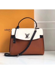 Louis Vuitton Original LOCKME EVER M52360 Caramel Creme Noir JH01633hJ71