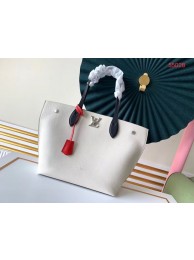 Louis vuitton original LOCKME GO M55028 white JH00721Au34