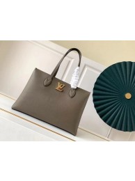 Louis vuitton original LOCKME SHOPPER M57345 Khaki Green JH00234lH78