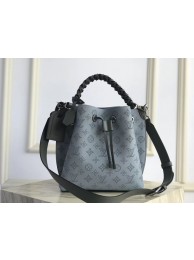 Louis Vuitton original Mahina Leather MURIA M55800 blue JH00621ff76