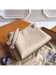 Louis vuitton original mongram empreinte PONTHIEU BB M43750 Apricot JH01788hk64