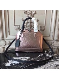 louis vuitton original Monogam vernis Alma BB M91606 pink JH00206Fs54