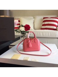 Louis vuitton original Monogam vernis Alma BB M91606 pink JH00558Sy67