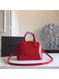Louis vuitton original Monogam vernis Alma BB M91606 red JH00556AS50