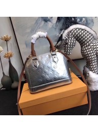 Louis vuitton original Monogam vernis Alma BB M91606 silver JH00390dJ42