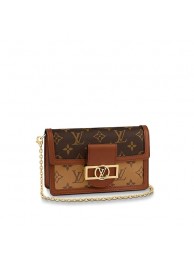 Louis Vuitton Original Monogram Canvas DAUPHINE CHAIN WALLET M68746 JH00706HM85
