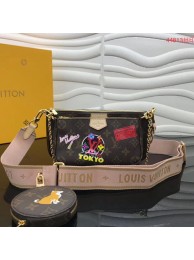 Louis Vuitton Original Monogram Canvas M44813 pink JH00446Mo27