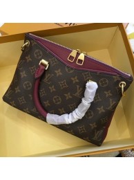 Louis Vuitton original Monogram Canvas Pallas Bag M42961 purple JH00269Fk29