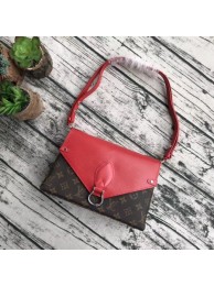 Louis Vuitton Original Monogram Canvas SAINT MICHEL M44030 red JH00439aO91