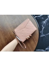 Louis Vuitton Original Monogram Empreinte Clutch bag MELANIE M68705 pink JH00585Wc12