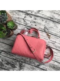 Louis vuitton original monogram empreinte speedy M42395 pink JH00258uK17