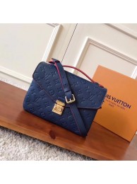 Louis Vuitton original Monogram Empreinte Tote Bag M41486 Blue JH00665Ea63