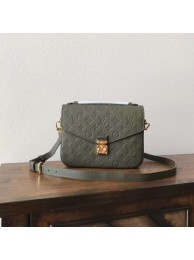 Louis Vuitton original Monogram Empreinte Tote Bag M41486 green JH00364Pu45