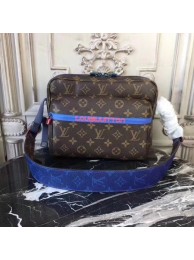 Louis vuitton original monogram fashion show MESSNGER 43845 brown JH00265rj41