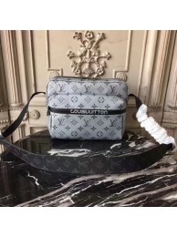 Louis vuitton original monogram fashion show MESSNGER 43845 silver JH00266Py32
