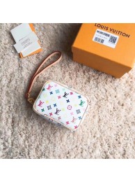 Louis Vuitton original Monogram Multicolor Canvas M58030 white JH01489uq12