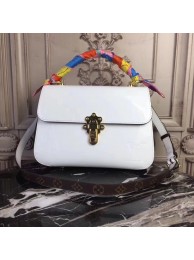 Louis Vuitton Original Monogram Vernis Tote Bag CHERRYWOOD 53352 white JH00091Nc47