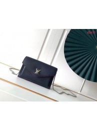 Louis Vuitton Original MYLOCKME Chain Bag M63471 Royal Blue JH00379aP53