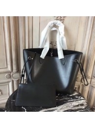 Louis Vuitton Original Neverfull Epi Leather MM 54185 black JH00328MB38