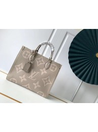 Louis Vuitton Original Onthego medium tote bag M45495 grey JH00363gK59