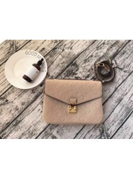 Louis Vuitton Original pochette metis monogram empreinte M41488 apricot JH00546tp88