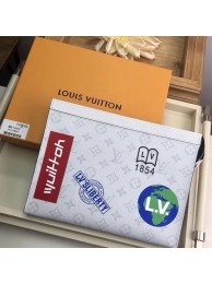 Louis vuitton original POCHETTE VOYAGE M61692 white JH01151pE71
