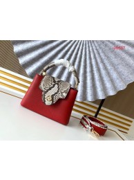 Louis Vuitton Original Taurillon leather CAPUCINES BB M95509 red JH00731cj58