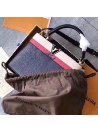 Louis vuitton original taurillon leather Capucines M42258 black JH00501cj58