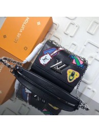 Louis vuitton original TWIST MM M52487 black JH01521QQ72