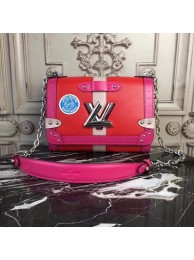 Louis vuitton original TWIST MM M54281 red JH00049sz95