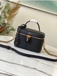 Louis Vuitton Original VANITY PM M45598 black JH00239Ym74