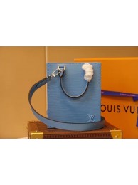 Louis Vuitton PETIT SAC PLAT M80168 blue JH00056cP15