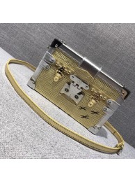 Louis Vuitton Petite Malle 40273 gold JH00685aT90