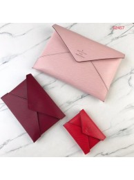 Louis Vuitton POCHETTE KIRIGAMI M64186 pink red Rose JH00895Ea63