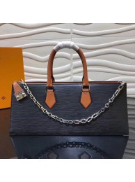 Louis Vuitton SAC TRICOT Epi Leather M52805 black JH01450qa98