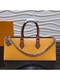 Louis Vuitton SAC TRICOT Epi Leather M52805 yellow JH01448vV16