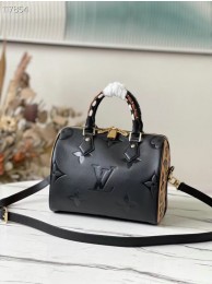 Louis Vuitton SPEEDY BANDOULIERE 25 M58524 black JH00063cx21