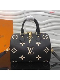 Louis Vuitton SPEEDY BANDOULIERE 25 M58947 black JH00019nZ35