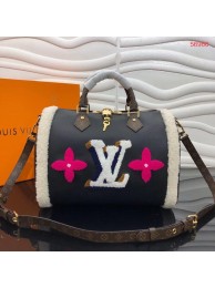 Louis vuitton SPEEDY BANDOULIERE 30 M56966 BLACK JH00316Bt18