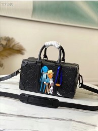 Louis vuitton SPEEDY SOFT TRUNK M57410 black JH00070dt49