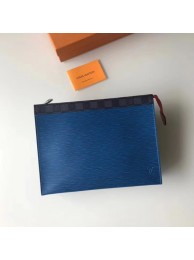 Louis Vuitton Split Pochette Voyage EPI Leather M67736 blue JH00067fo19