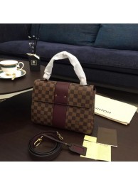 Louis Vuitton TAURILLON DAMIER EBENE N64416 purple JH00648gz34