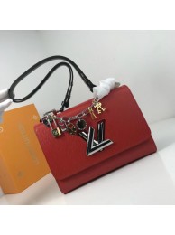 Louis Vuitton TWIST MM M52894 red JH01338KY38