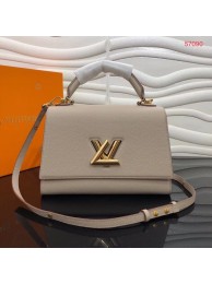 Louis vuitton TWIST ONE HANDLE MM M57090 Greige JH00279sz95