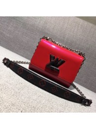 louis vuitton TWIST Original leather Shoulder Bag 50273 red JH00641mD58