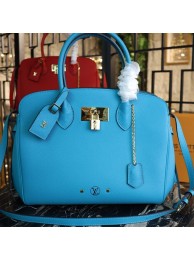 Louis Vuitton Veau Nuage Leather Milla MM M51685 sky blue JH01419Ym74