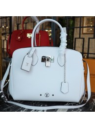 Louis Vuitton Veau Nuage Leather Milla MM M51685 White JH01429EW49