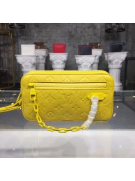 Luxury Louis vuitton original KASAI M44458 YELLOW JH01479Zu29
