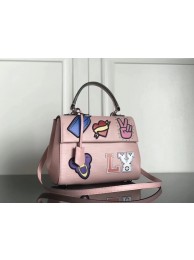 New Louis Vuitton original Epi Leather CLUNY BB M52484 pink JH01624IR98