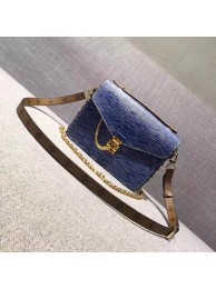 Replica 2017 louis vuitton original leather fashion show metis mm m40780 blue JH00742TH29